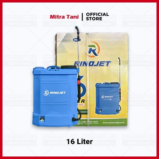 DGW RINOJET Sprayer Gendong Elektrik Semprotan Tanaman Original Box 16 Liter