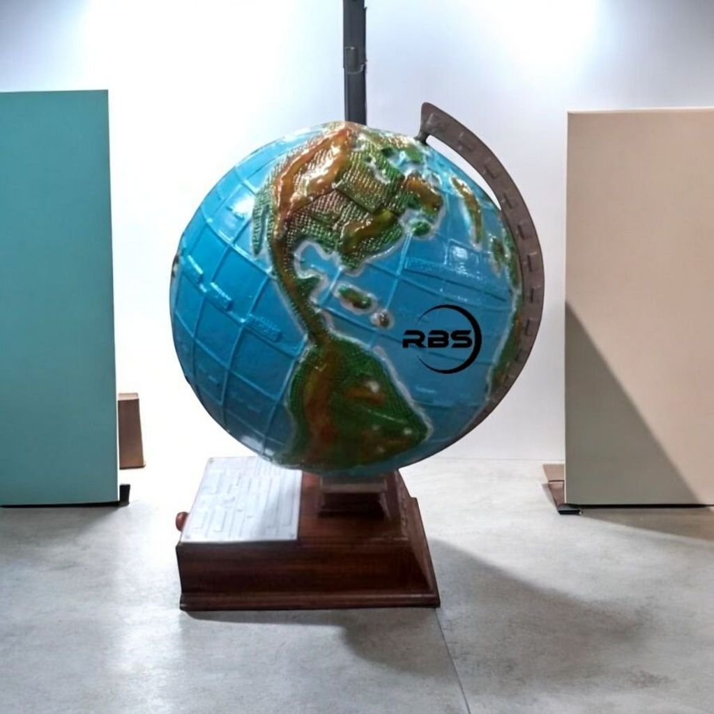 Globe braille bola dunia timbul diameter 42,5 cm alat peraga SLB