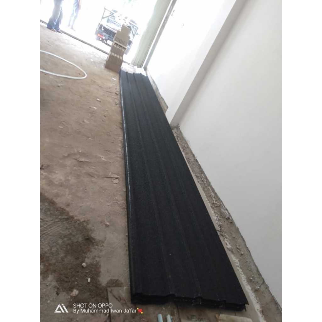 ATAP SPANDEK PASIR 5TLG KENCANA PANJANG 4M & 6M TEBAL 0.30mm