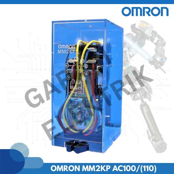 OMRON MK2KP AC100/(110) Relay Terbaru Original Coil 100 VAC 50 Hz 41 mA 110 VAC 60 Hz 40 mA DPDT Ag 
