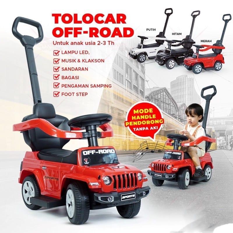 Mainan Anak Mobil Mobilan Dorong Pajero CRV Xpander Jeep PMB Tolocar Mainan Kendaraan Anak Murah Tol