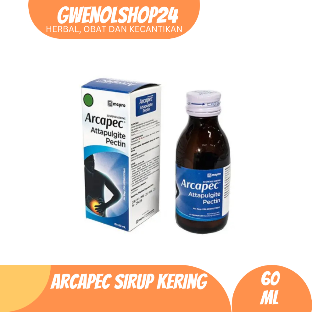 Arcapec Sirup Kering 60ml Mepro | Obat Diare