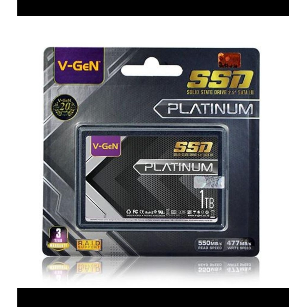 SSD 1TB vgen ori 100% SATA