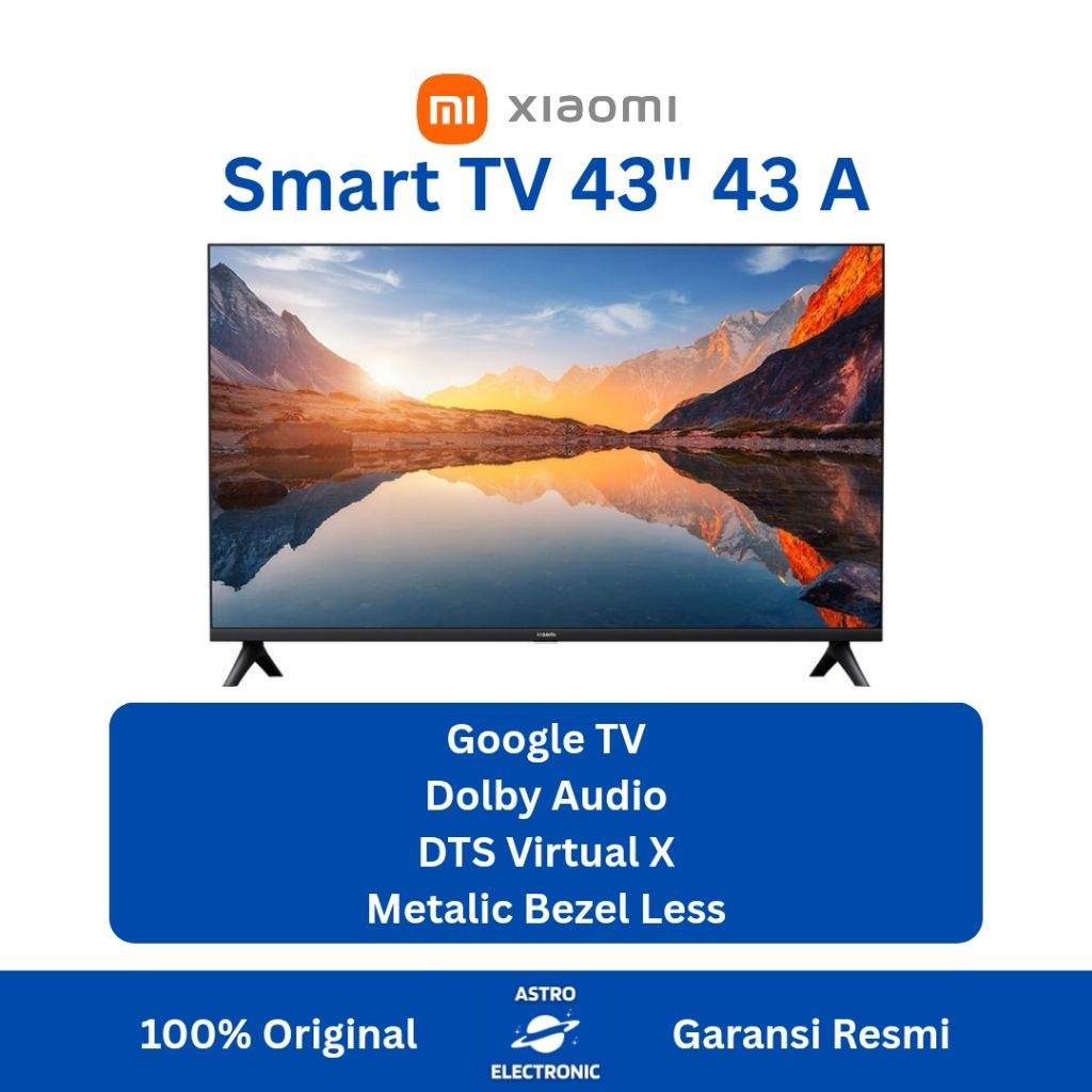 XIAOMI TV A 43 FULL HD GOOGLE TV 43 Inch