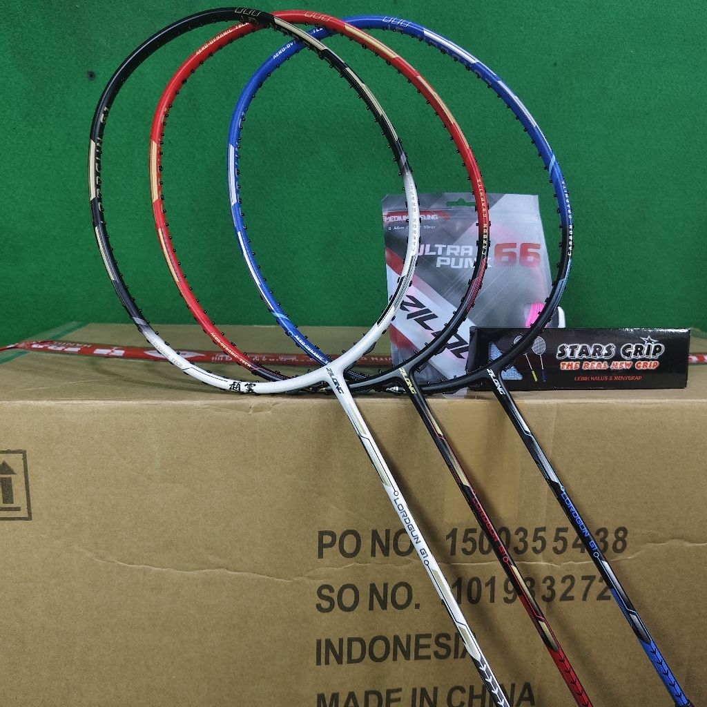 RAKET BADMINTON ZILONG LORDGUN G1 ORIGINAL 5UG5 32LBS