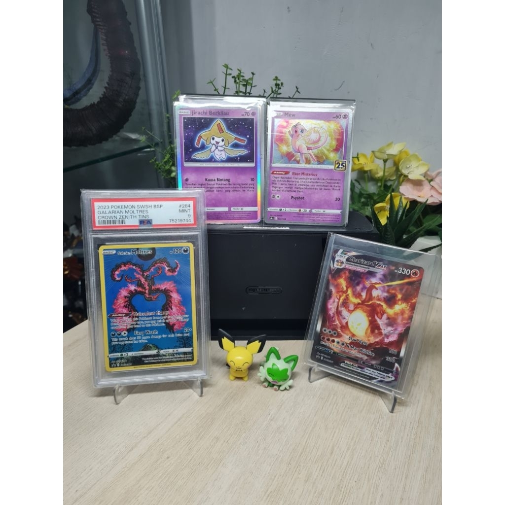 [WIN LELANG] Shiny Jirachi & Mew 25th Indonesia Pokemon TCG