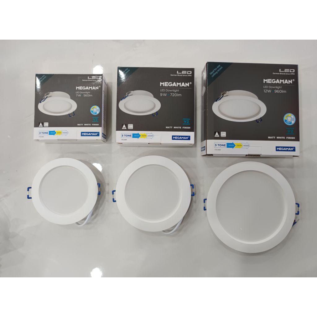 DOWNLIGHT MEGAMAN 3 WARNA