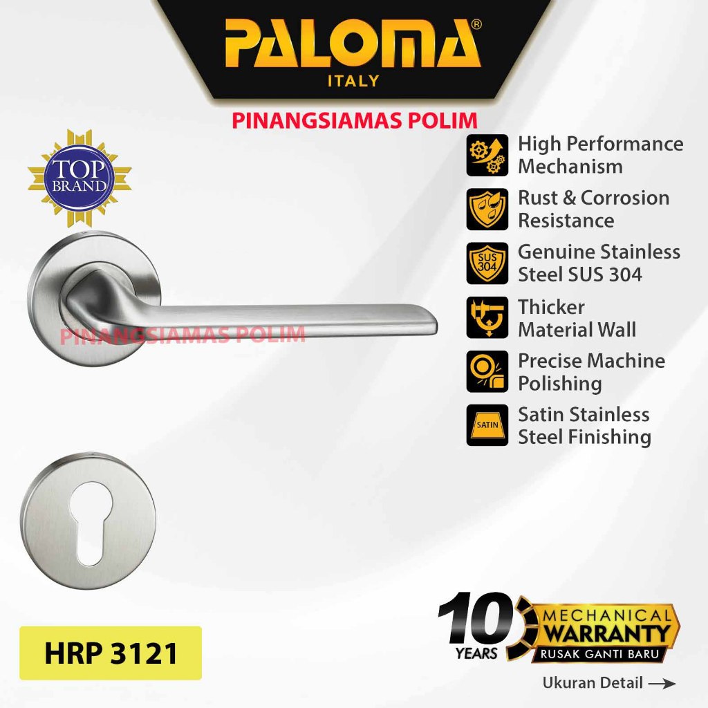 Paloma Handle Set Gagang Pintu Rumah || Hrp 3121