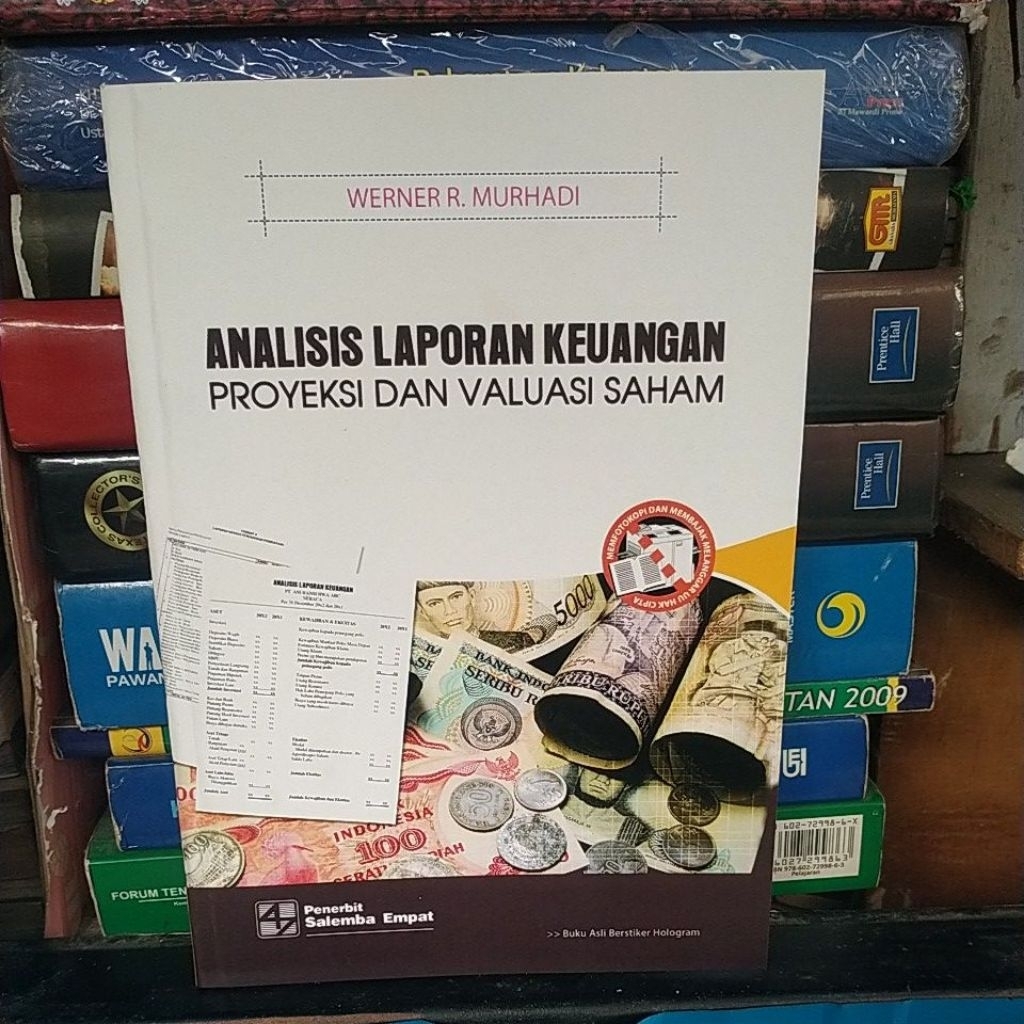 BUKU BEKAS ANALISIS LAPORAN KEUANGAN PROYEKSI DAN VALUASI SAHAM