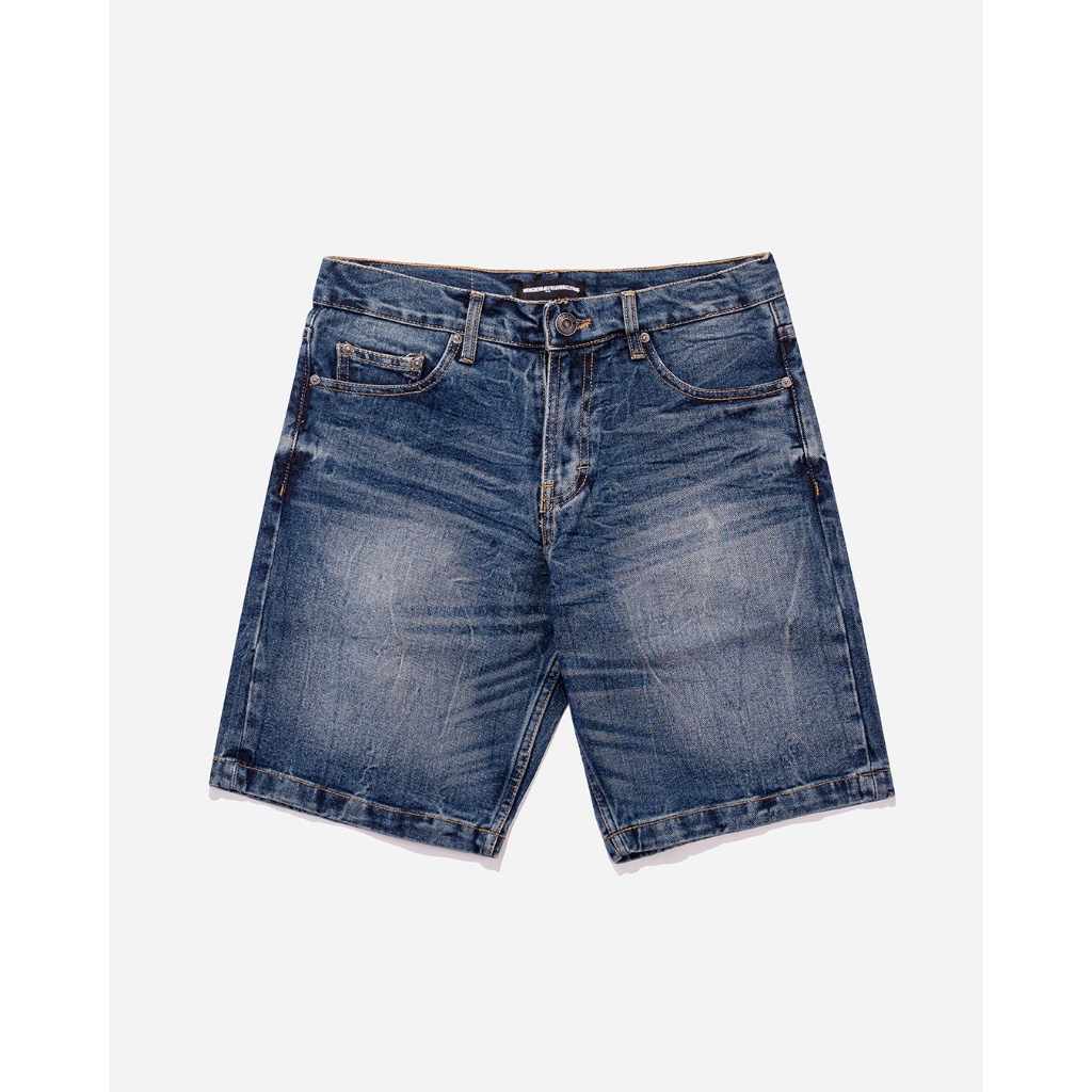 Warning Clothing - Denimes 2.57 Short Pants | Celana Denim Jeans Pendek Mid Blue