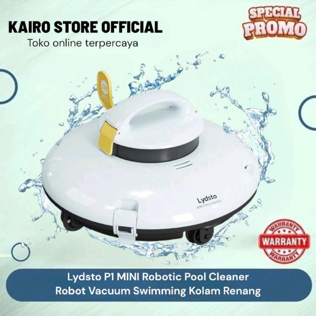 Lydsto P1 MINI Robotic Pool Cleaner Robot Vacuum Swimming Kolam Renang