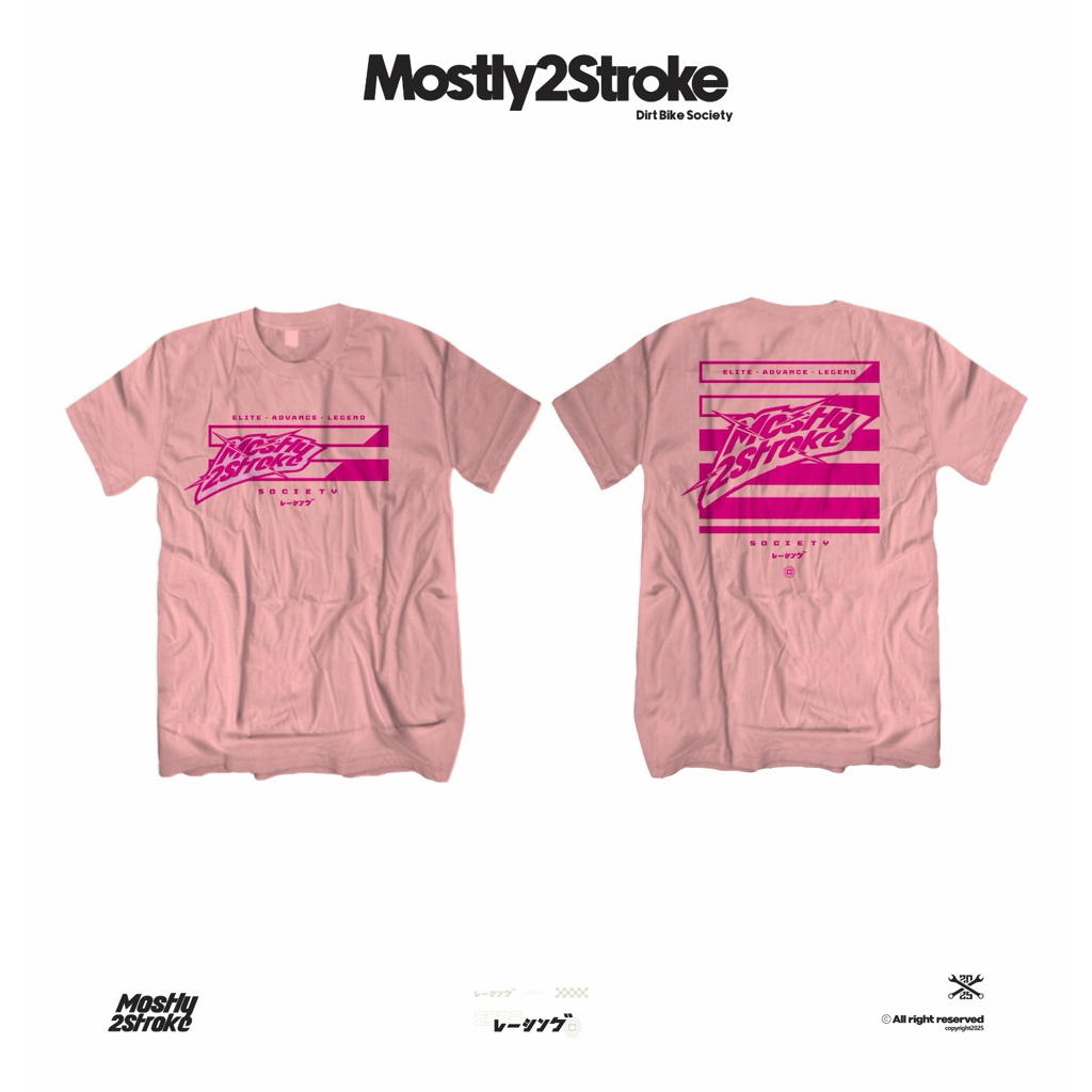MOSTLY2STROKE THE SPEED SERIES PINK