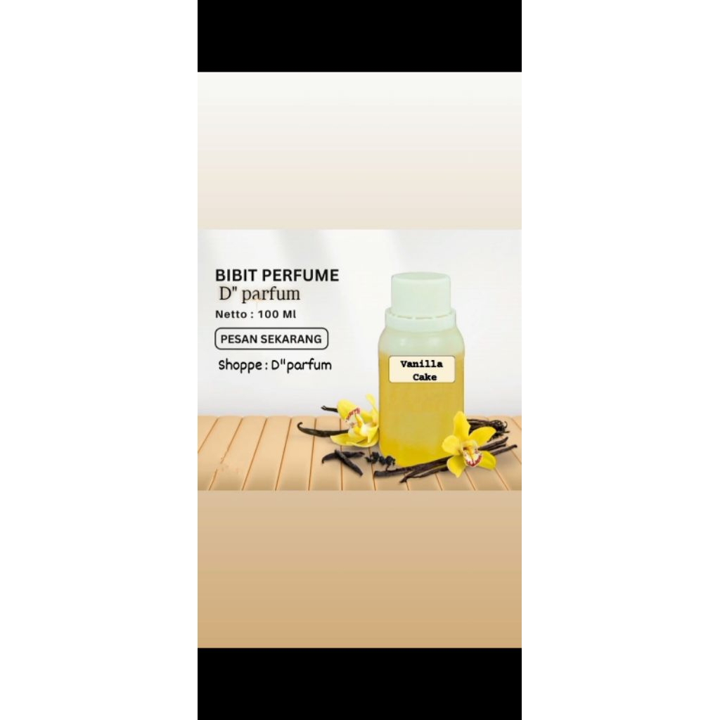 Parfum bibit Vanilla cake 100ml