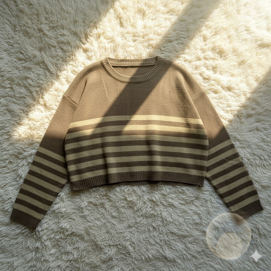 Baju rajut premium rajut kekinian rajut murah rajut korean  Rajut Kaos Maiza Salur Knite