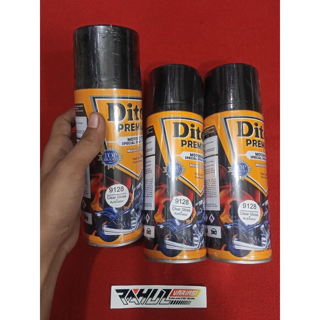 DITON PREMIUM CLEAR GLOSS 9128 CAT VELG CAT BODY MOTOR
