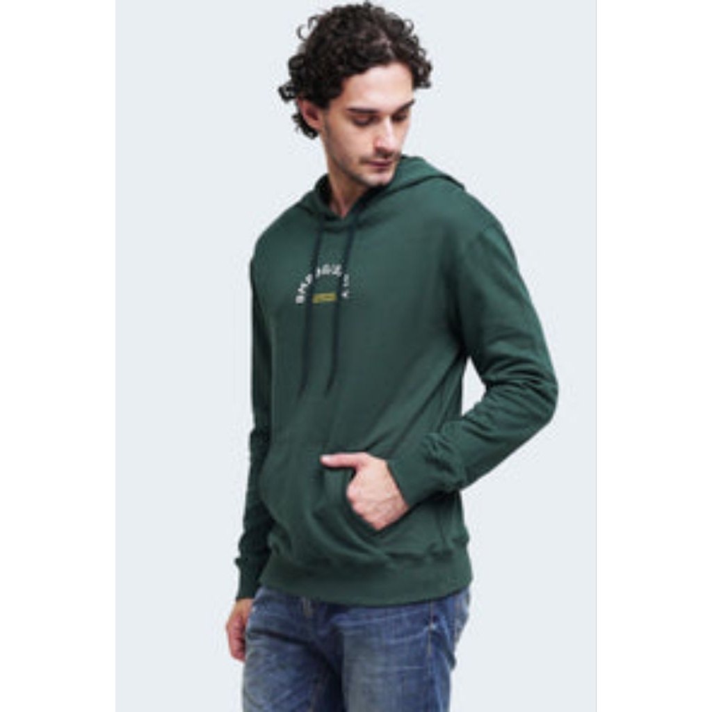 BOMBBOOGIE VILION ORIGINAL MATAHARI Dark Green Sweater Hoodie 34142  - tag. 539.900