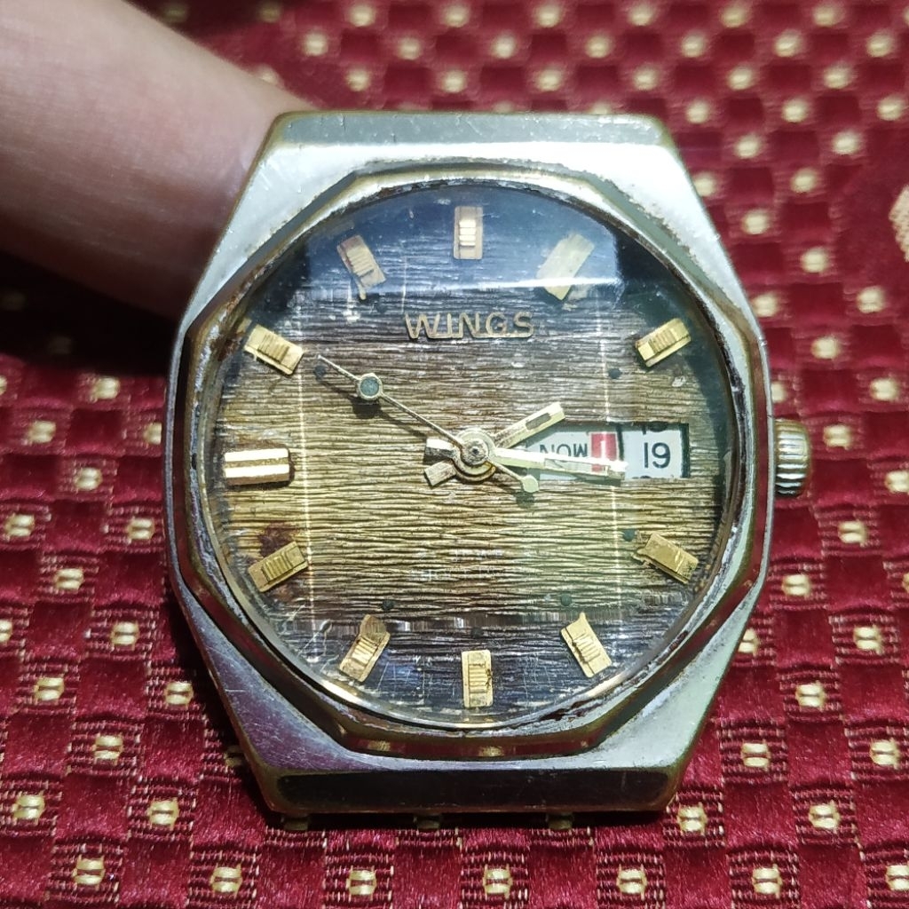 men's watches jam tangan pria wings cal 1219