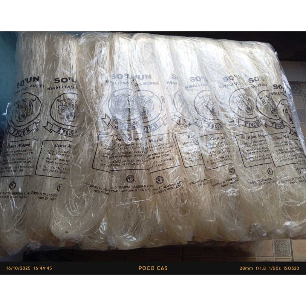 Mie Soun Asli Klaten Putih Pati Aren Kenyal