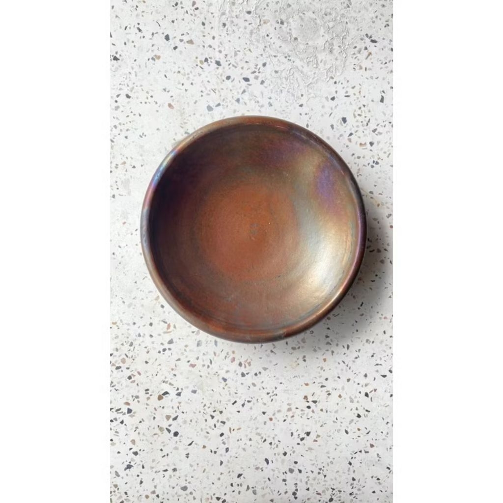 COBEK TANAH LIAT HANDMADE NATURAL BAKAR 7-25cm