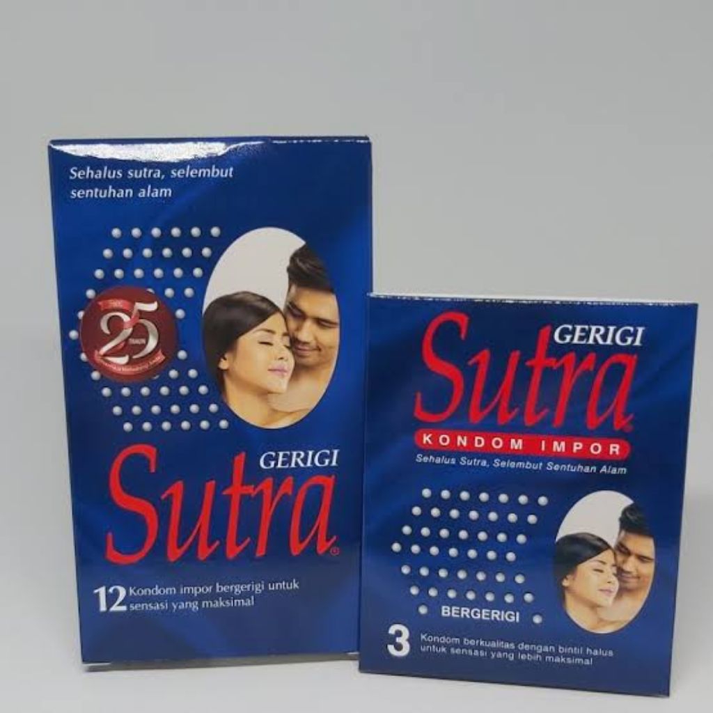 KONDOM SUTRA BERGERIGI ISI 12