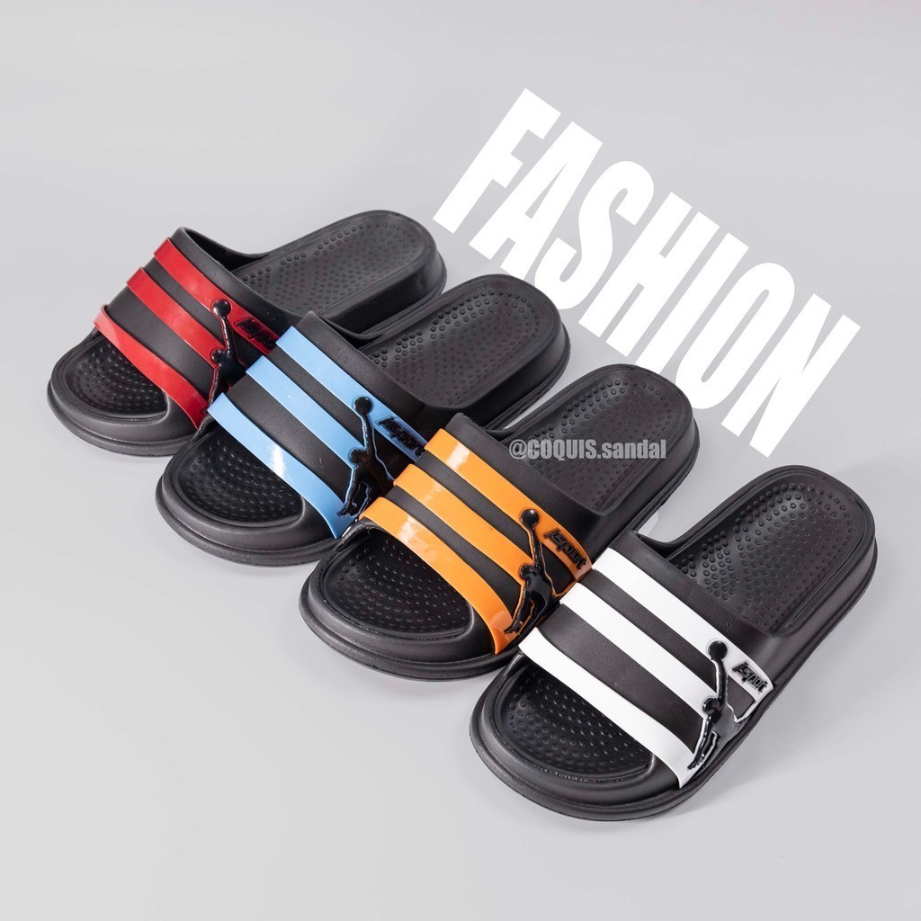 Sandal Selop Pria Sport Empuk Anti Slip || Sandal Selop Pria Terlaris Nyaman Anti Air