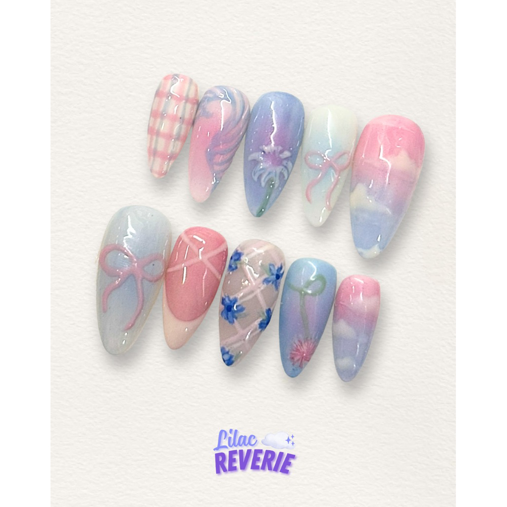 Press On Nails | Rose Quartz Serenity Pastel