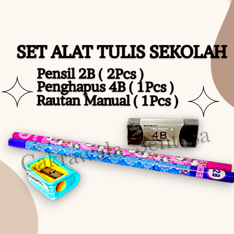 Set Alat Tulis Sekolah Peralatan Sekolah ATK