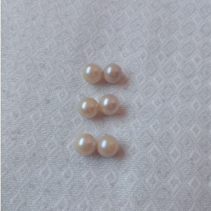 Mutiara Air Laut Asli Lombok Warna Pink Grade AAA Bersertifikat