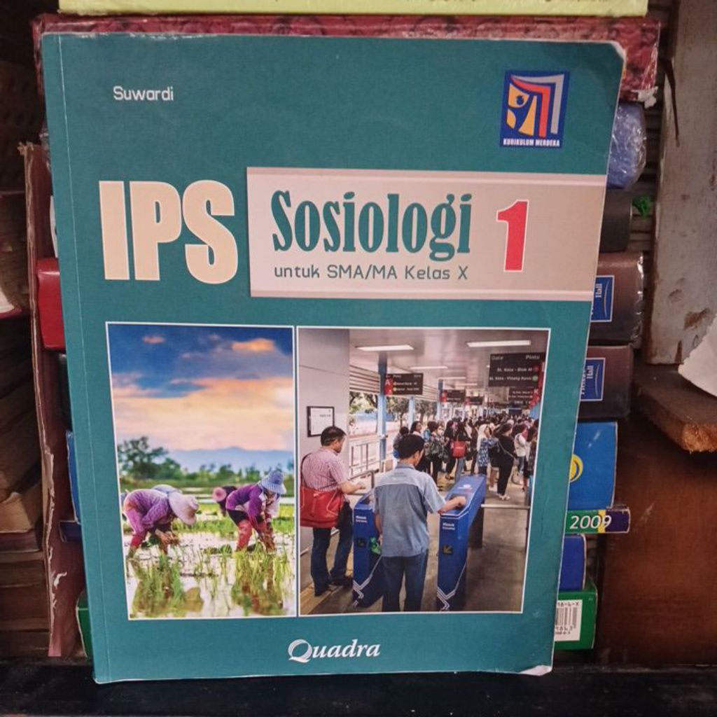 BUKU BEKAS ORIGINAL IPS SOSIOLOGI SMA KELAS X KURIKULUM MERDEKA