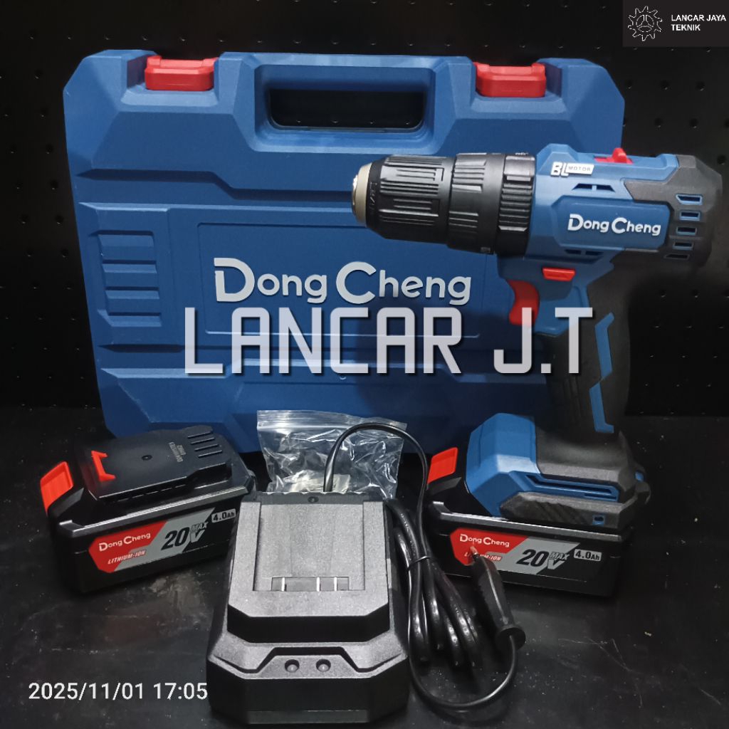 DongCheng DCJZ2050 Brushless Impact Drill 20V Bor Cordless DCJZ2050i EM