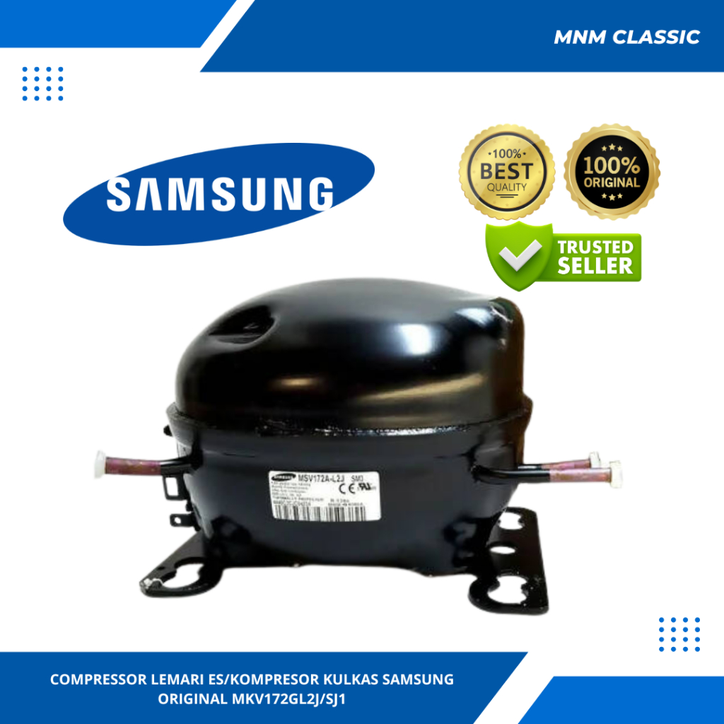 COMPRESSOR LEMARI ES/KOMPRESOR KULKAS SAMSUNG RS554NRUA1J ORIGINAL MKV172GL2J/SJ1
