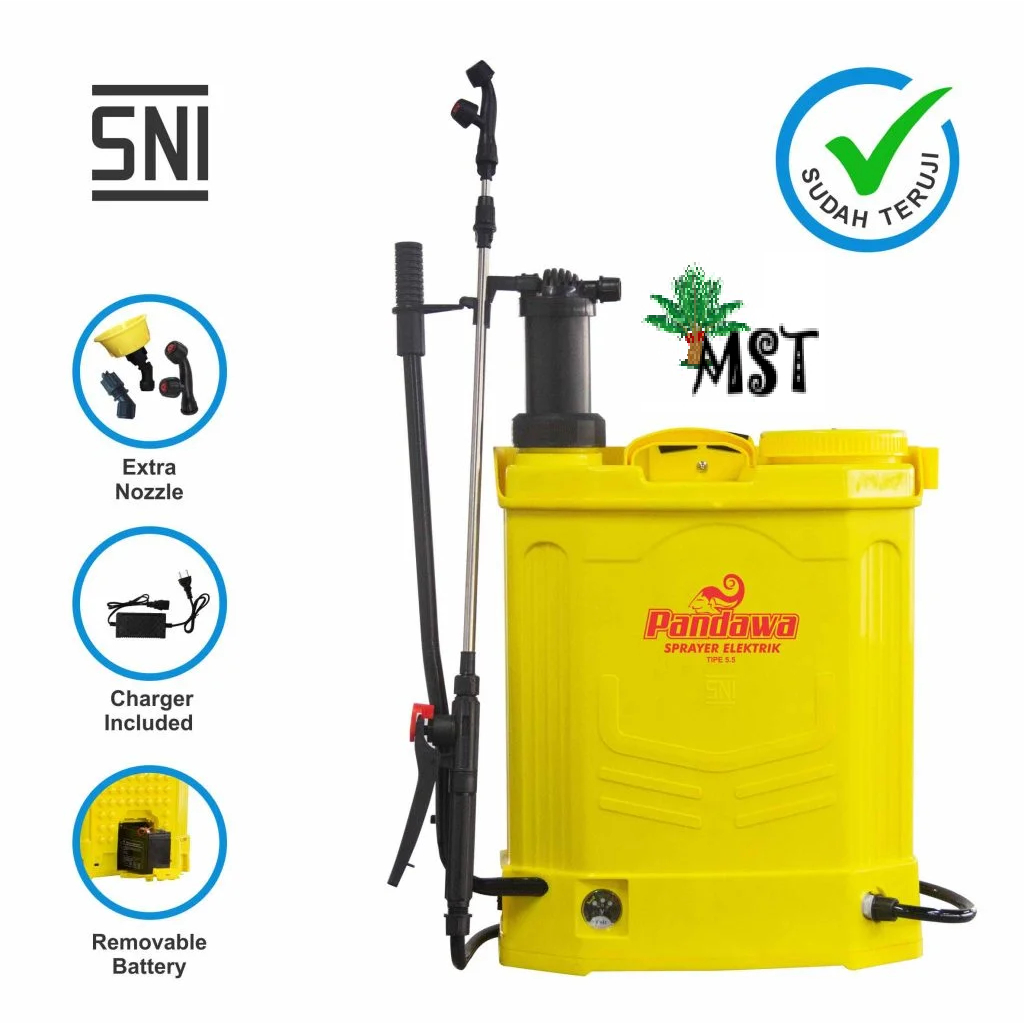 Sprayer Pandawa CBA Alat Semprot Hama 2 In 1 Elektrik & Manual Pandawa 16 Liter Asli & Berkualitas