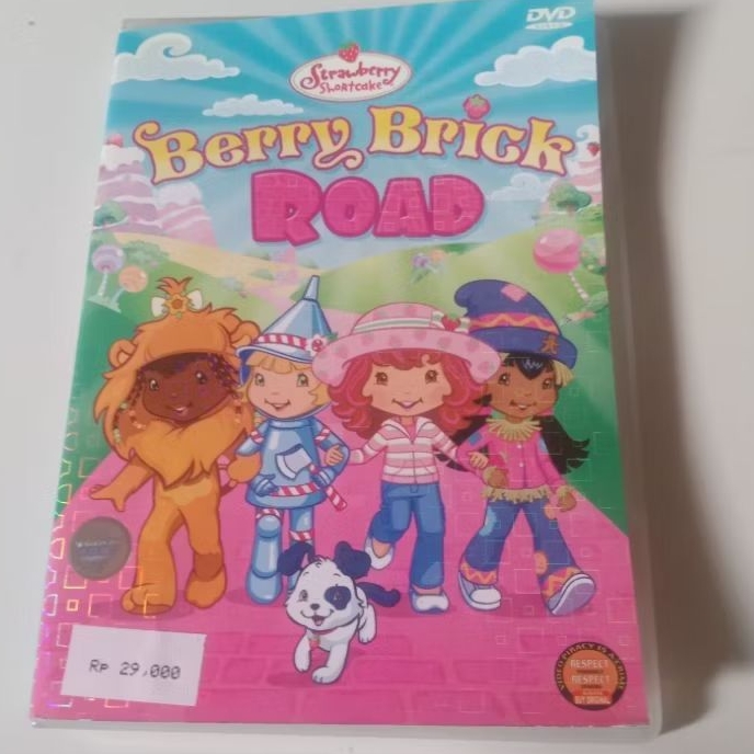 DVD Original Animasi Strawberry Shortcake - Berry Brick Road Teks Indonesia