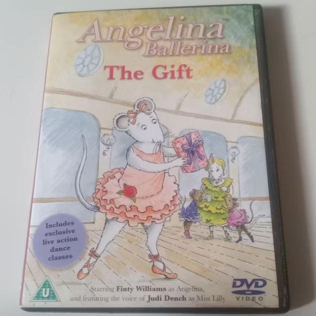 DVD Original import Animasi Angelina Ballerina - The Gift Teks English