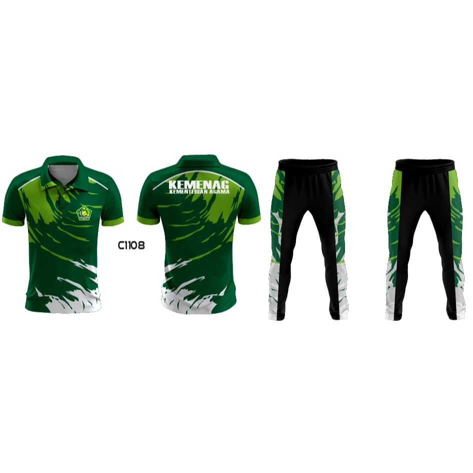 Kaos Jersey Custom Stelan Pria Wanita  KEMENAG / PPG / BPD / TNI / POLISI / BRIMOB / SATPOL-PP Full 