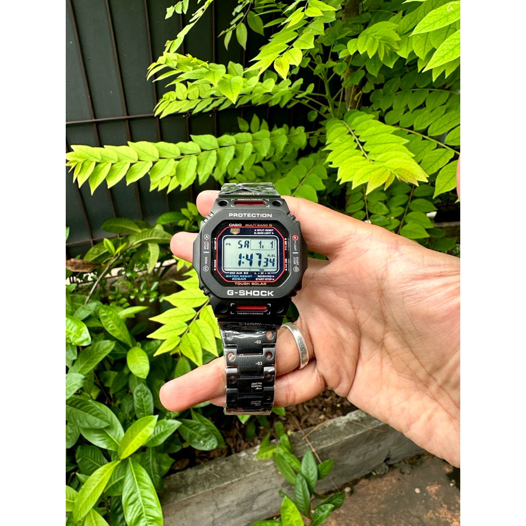 (Ready Stock) G-SHOCK GW M5610 BEZEL STRAP TVA BLACK NEW ORIGINAL