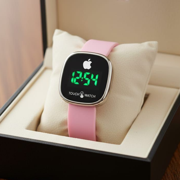 Free Box Jam Tangan Wanita Digital Anti Air Ori