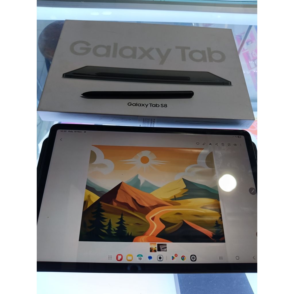 Samsung galaxy tab s8 +sPen komplit second