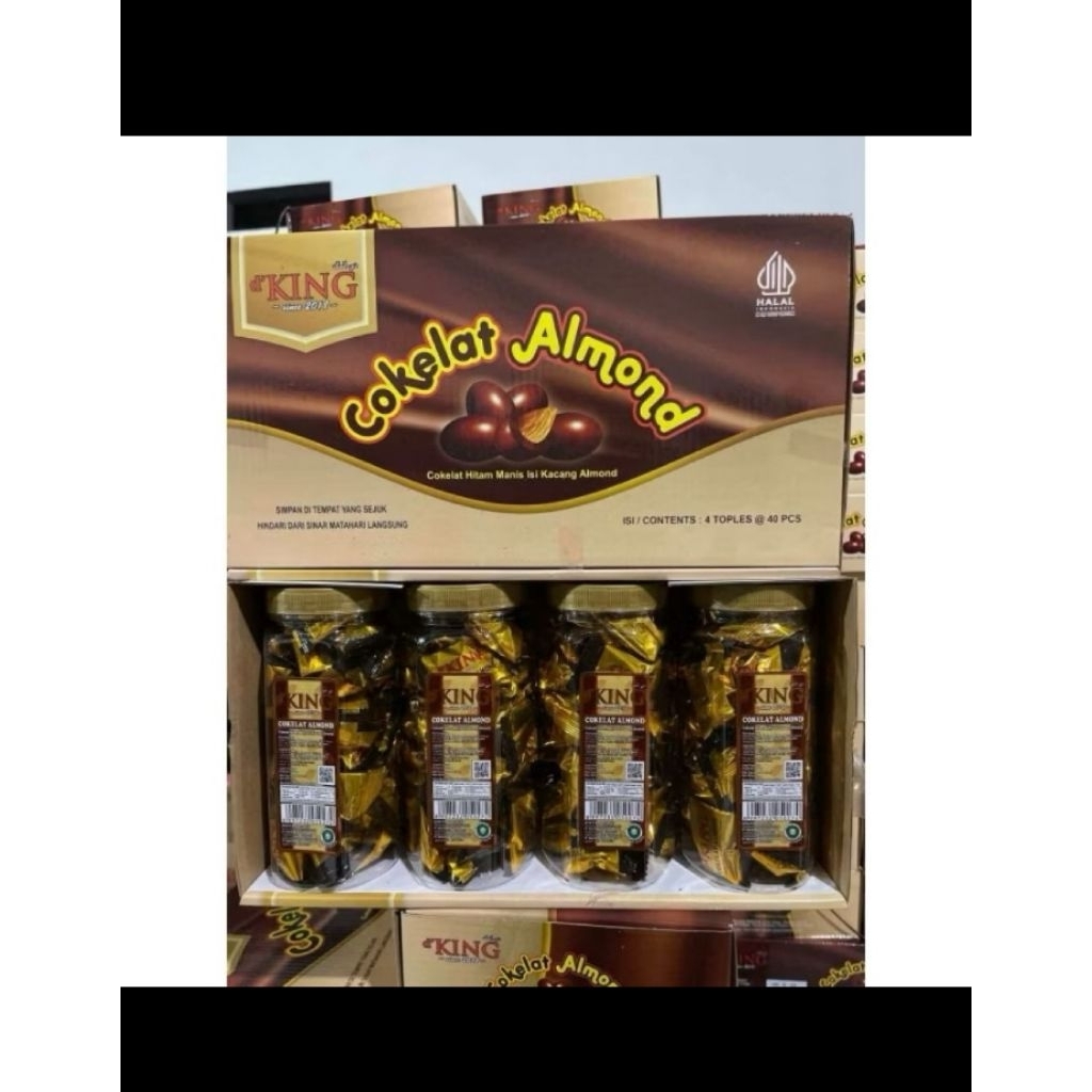 Coklat Almond D'king