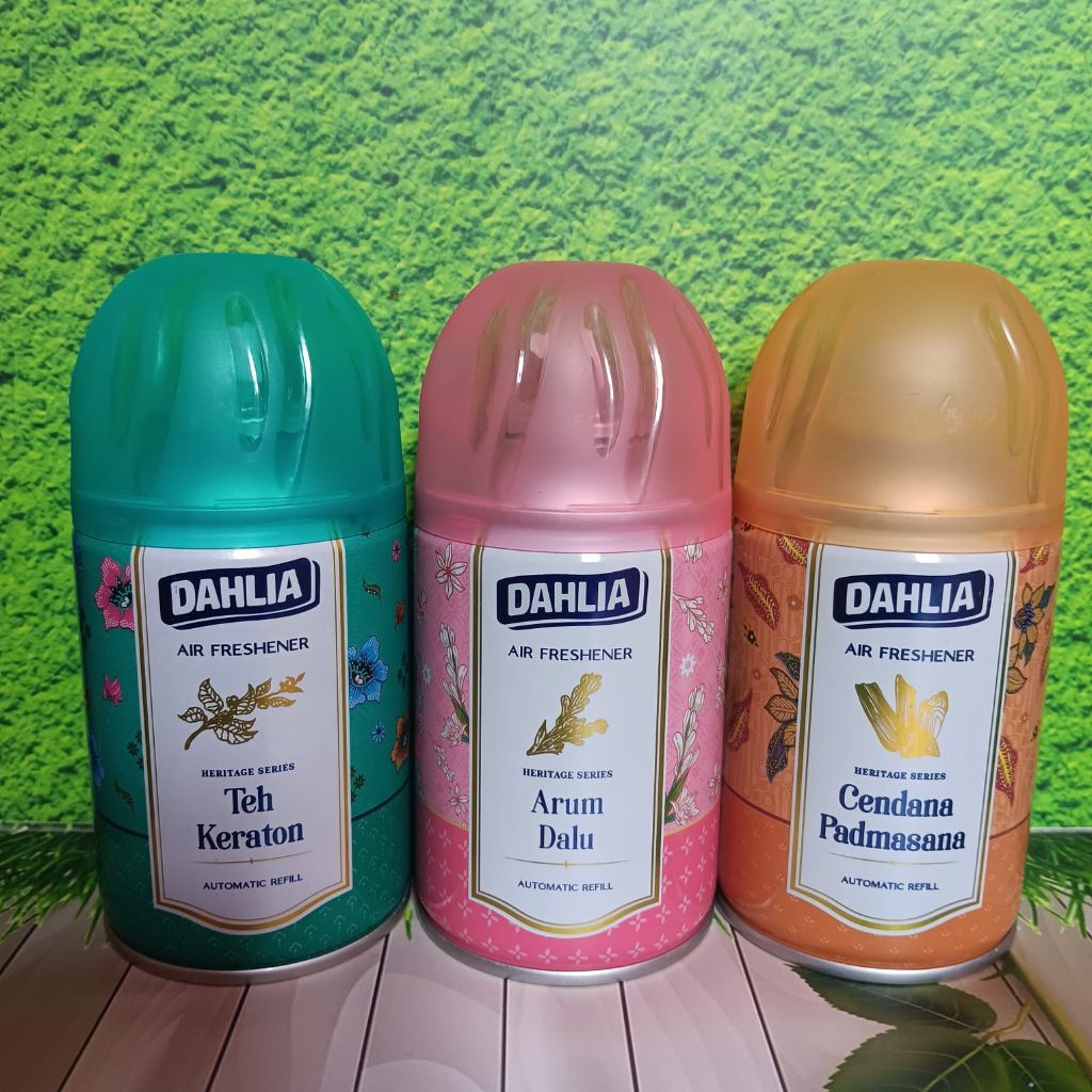 Dahlia matic refill 225ml Teh kraton dan cendana