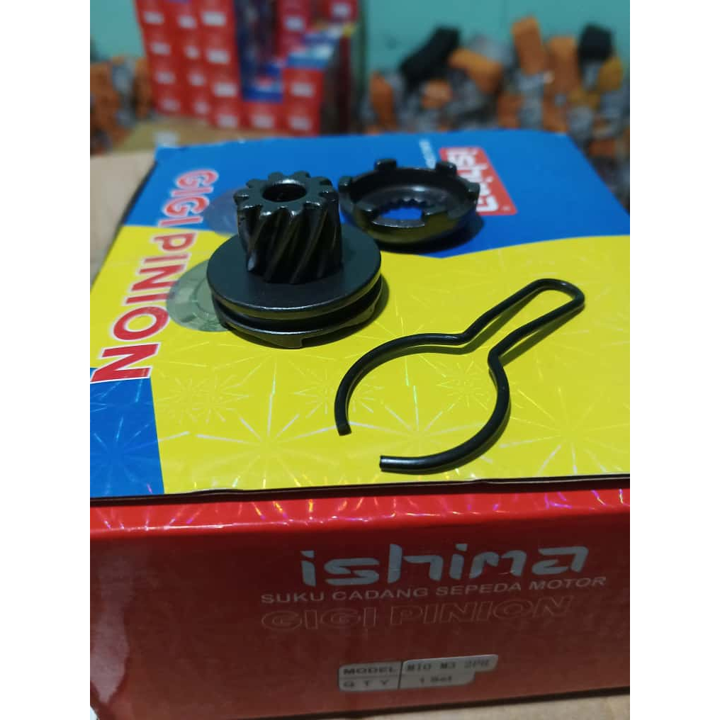 Gear Gigi Pinion Stater Pinion selah MIO M3 2PH ISHIMA