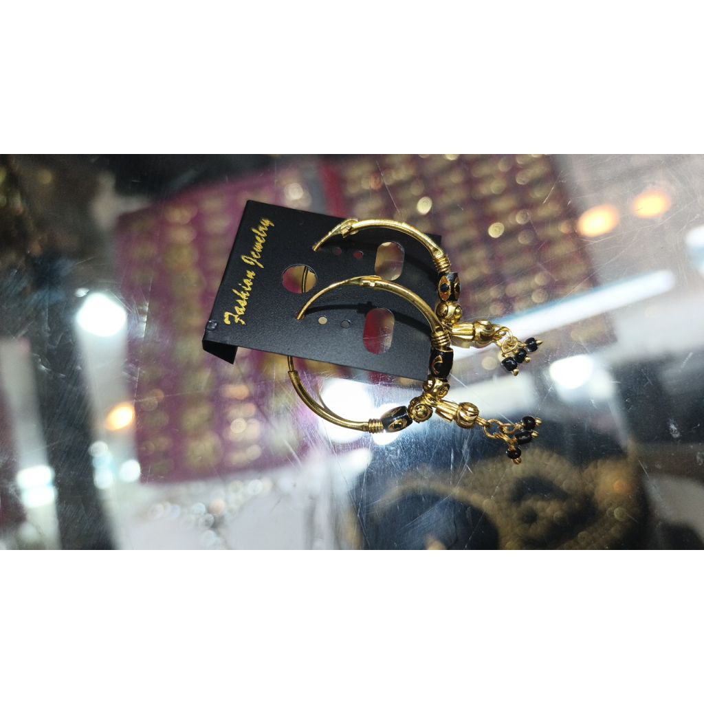 Anting India Dubai Emas Arab Lapis Gold Replika Oleh Oleh Haji Umroh Warna Awet tidak Gampang beruba