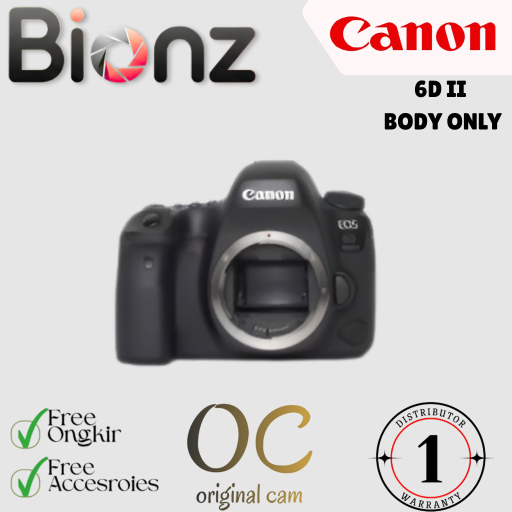 CANON 6D MARK II BODY ONLY / CANON 6D II BODY ONLY