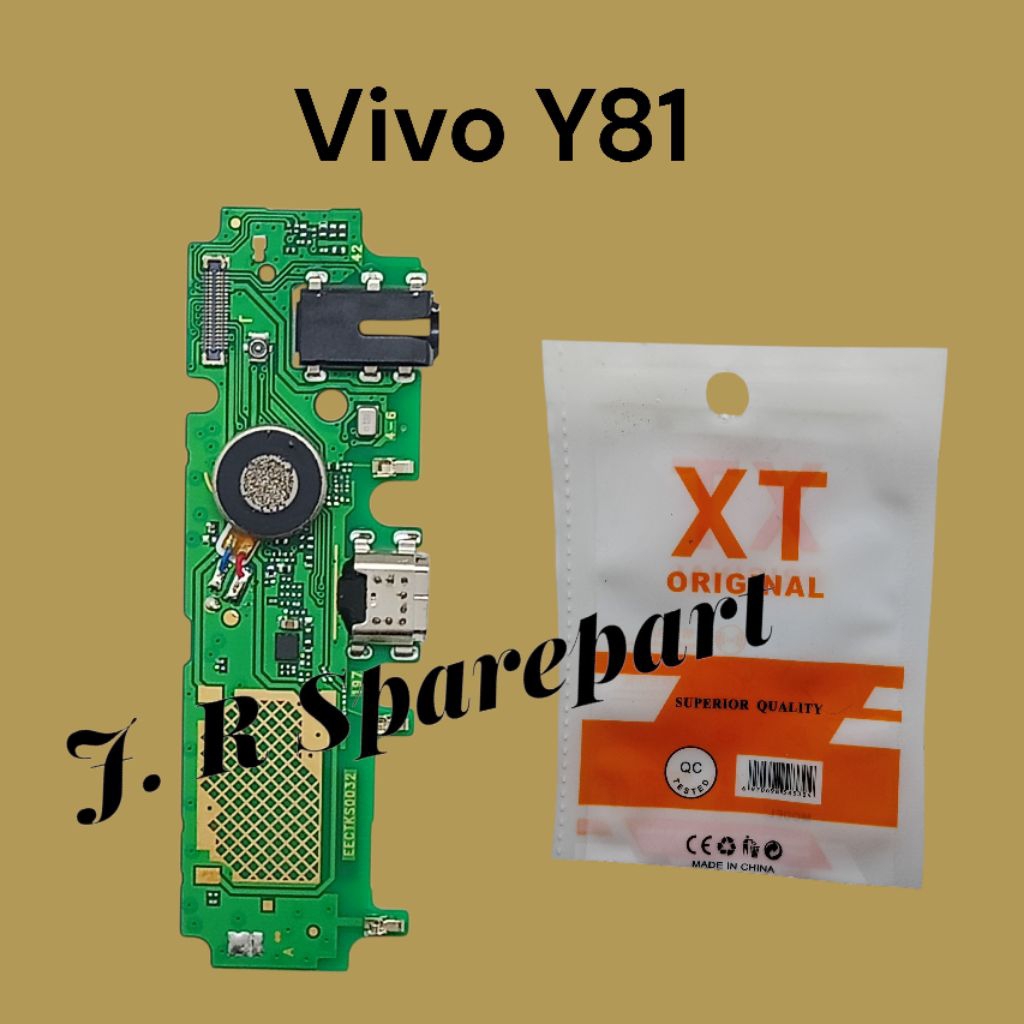 Papan Konektor Cas Vivo Y81 Flexibel Case MIC IC Vivo Y81 HF