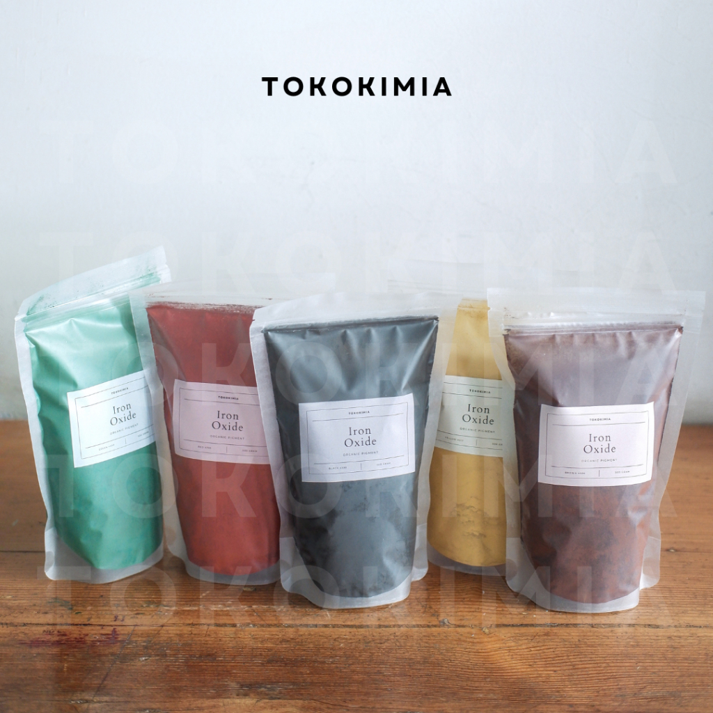 Titanium Dioxide White - Pigment Powder Pewarna Bubuk Verf Oker Putih 500 Gram By Tokokimia Co