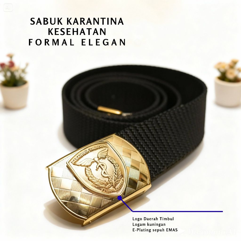 SABUK KARANTINA KESEHATAN FORMAL ELEGAN