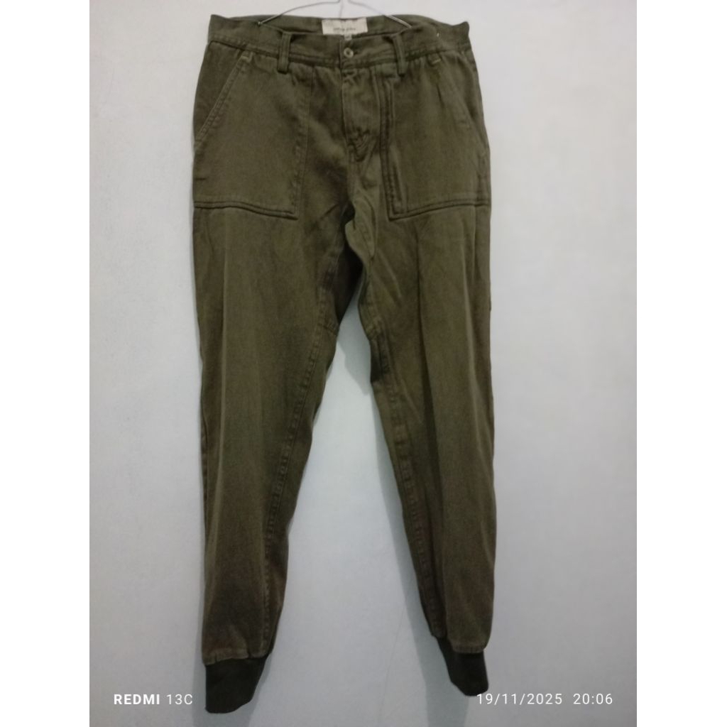 preloved celana panjang semi jeans joger costume o'clock