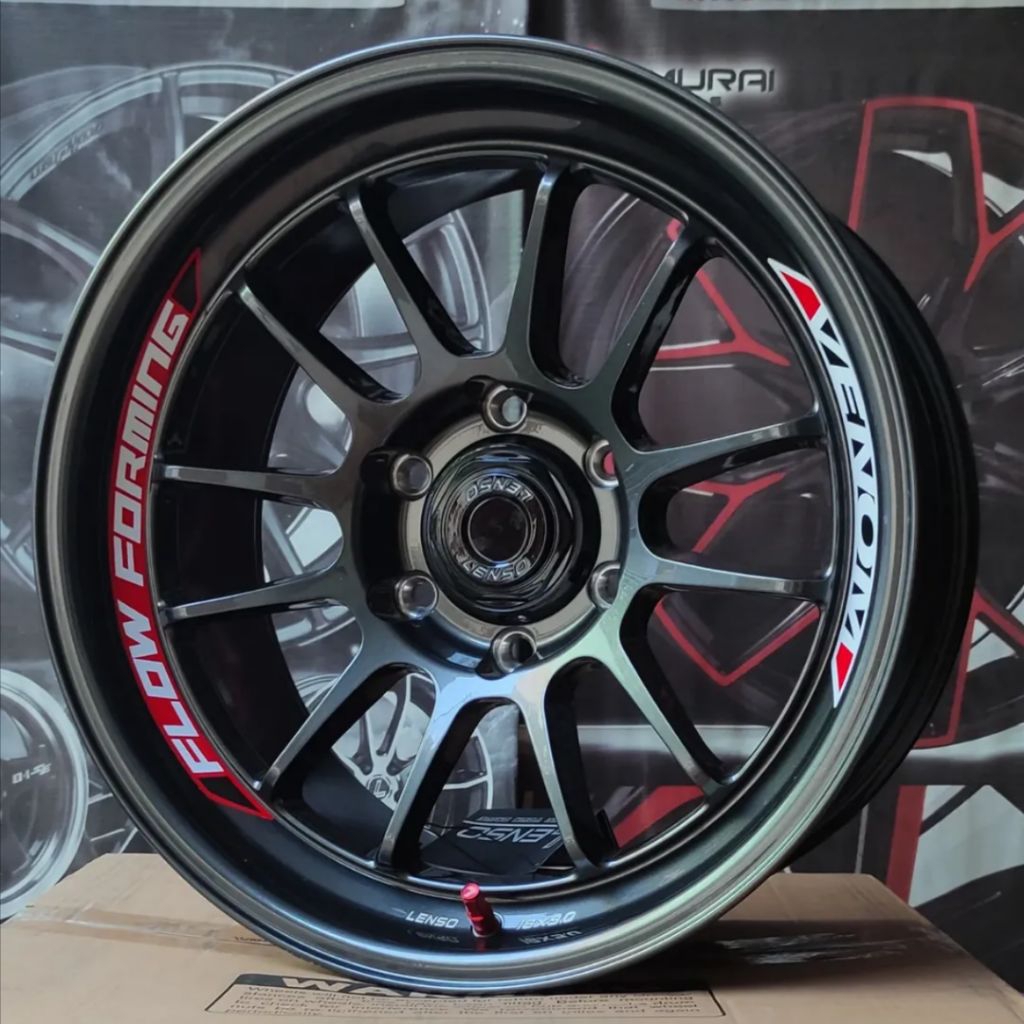velg ring 18 lenso venom 5 original lenso Thailand velg mobil ring 18 pajero Hilux velg racing r18 v
