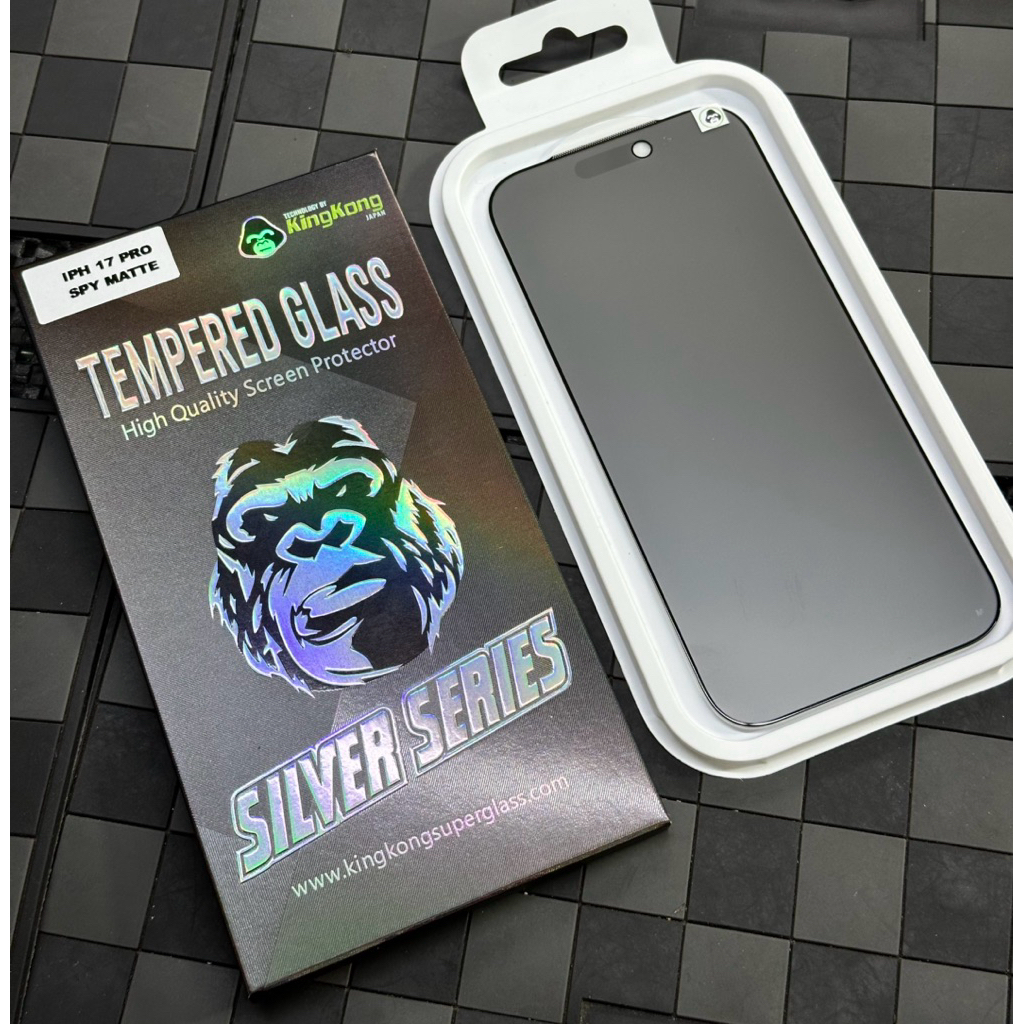 KINGKONG TEMPERED GLASS ANTI SPY PRIVACY & CLEAR MATTE IPHONE 17 17 PRO 17 PROMAX KINGKONG MATTE
