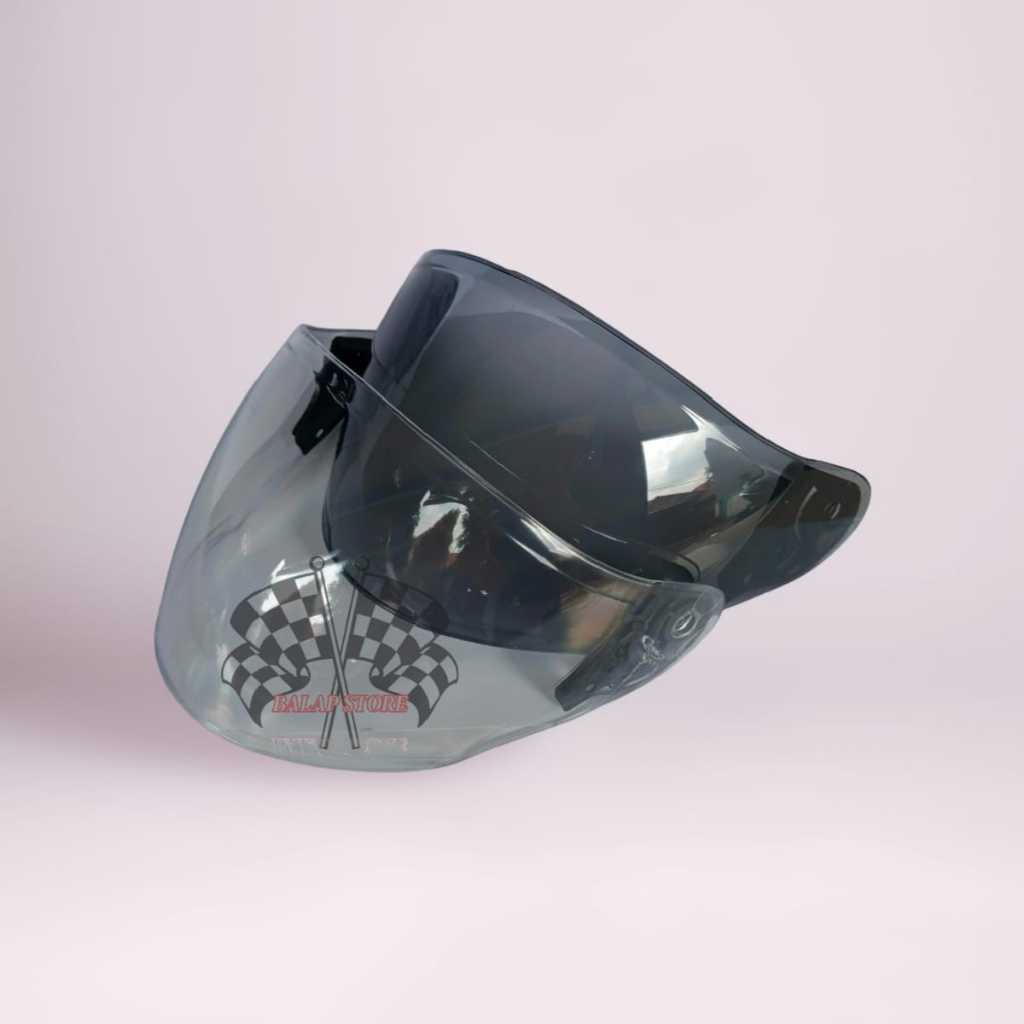 Kaca helm GIX centro, visor gix centro free rachet